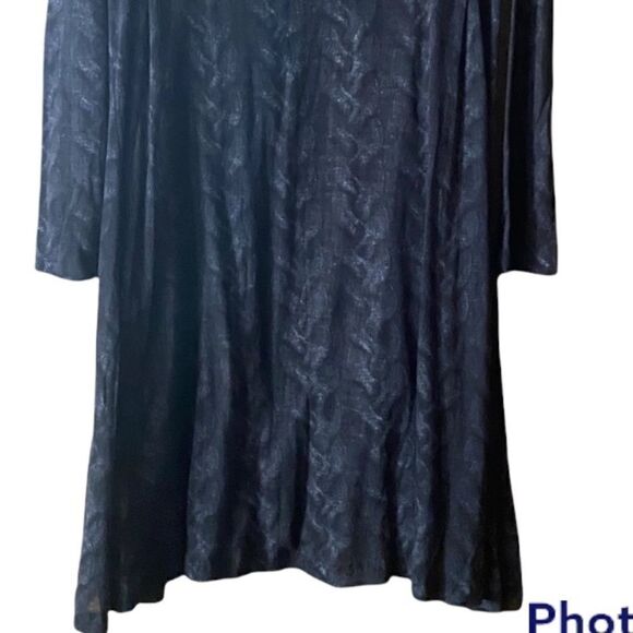 Samantha Sung Light weight lined 100% Wool Grey Dress Size 4 - Picture 8 of 9